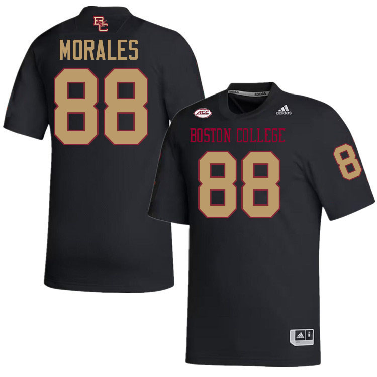 Kamari Morales Jersey,#88 Kamari Morales Boston College Eagles Football Jersey,Uniforms-Black